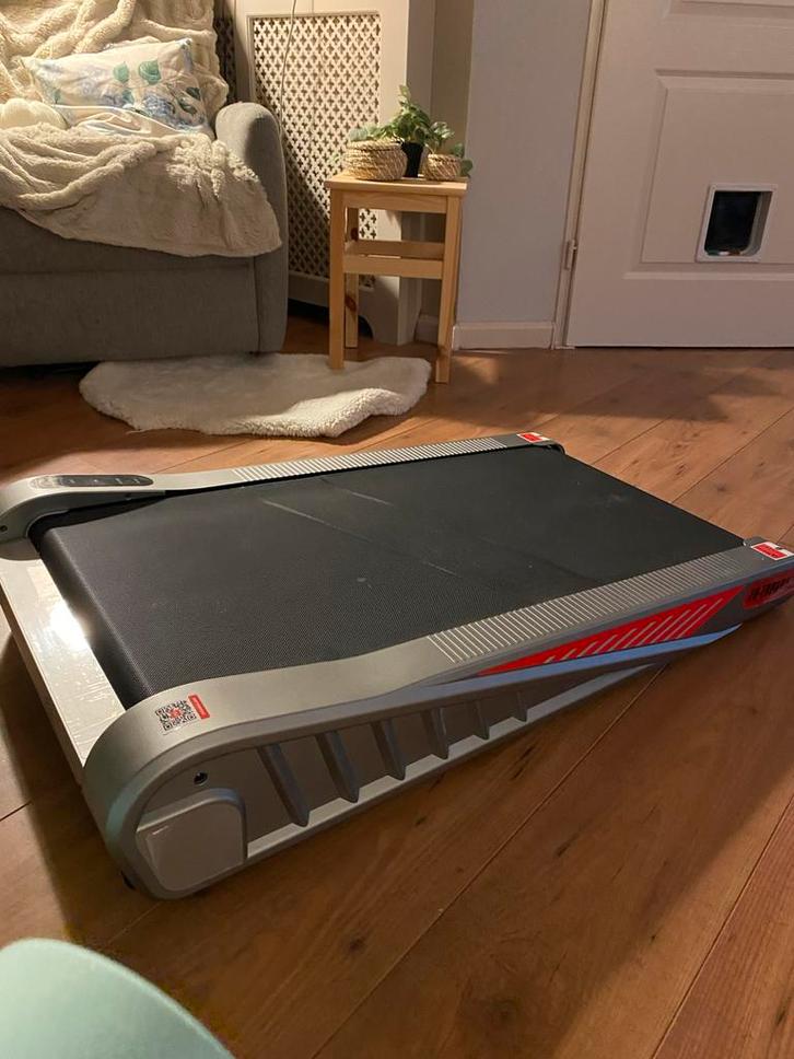 Loopband 1-6 km/u met 5% helling, Sport en Fitness, Fitnessapparatuur, Gebruikt, Loopband, Benen, Kunststof, Ophalen