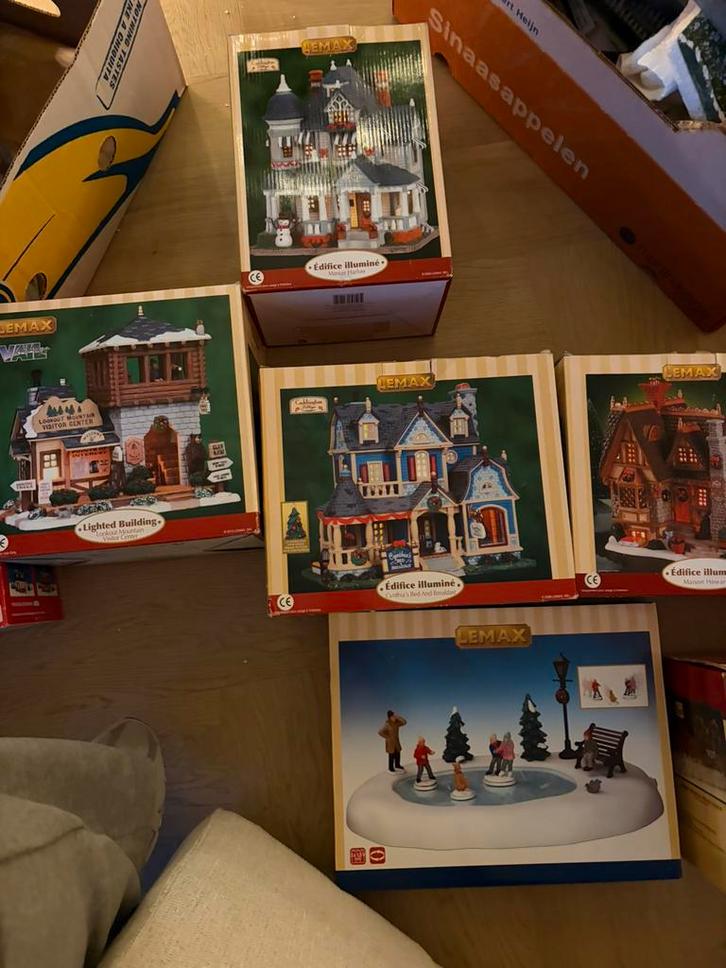 Lemax Dickensville Uitzet - Diverse Items, Diversen, Kerst, Gebruikt, Ophalen