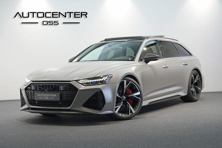 Audi A6 Avant RS 6 TFSI Quattro  NARDO MAT!  DYNAMIC+, Auto's, Audi, Bedrijf, Te koop, RS6, 360° camera, 4x4, ABS, Adaptive Cruise Control