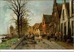 Muiden - Herengracht met Muiderslot, Verzenden, Voor 1920, Ongelopen, Noord-Holland