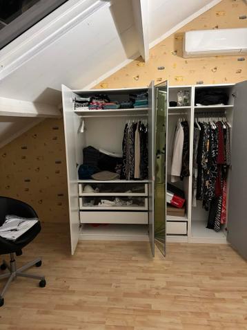 Grote Pax hoekkast 2.01m hoog - veel lades! - afbeelding 11