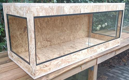 nieuw osb3 reptielen terrarium 100x50x50 met zij ramen, Dieren en Toebehoren, Reptielen en Amfibieën | Toebehoren, Nieuw, Terrarium of Paludarium