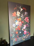 Schilderij bloemboeket, Huis en Inrichting, Ophalen, Zo goed als nieuw, Print, 75 cm of meer