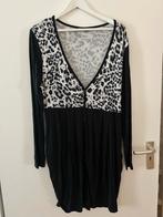 Xl -Zwart Wit Panter Tuniek uit SPANJE- Klokmodel, Kleding | Dames, Maat 38/40 (M), Zwart, Ophalen of Verzenden, Zo goed als nieuw