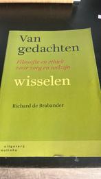 Richard de Brabander - Van gedachten wisselen, Boeken, Ophalen of Verzenden, Zo goed als nieuw, Richard de Brabander