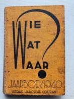 jaarboek 1940 Wie Wat Waar, Ophalen, Gelezen