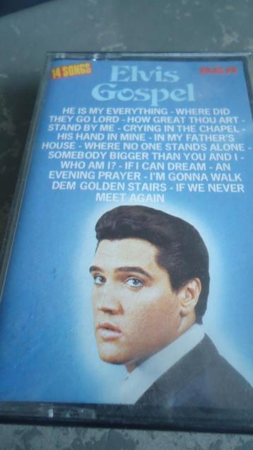 cassettebandje Elvis Presley gospel beschikbaar voor biedingen