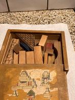 Oud blokken doosje, Antiek en Kunst, Ophalen of Verzenden