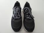 Twins leren sneaker schoen veterschoen zwart 39 2,5, Zwart, Ophalen of Verzenden, Twins, Sneakers of Gympen
