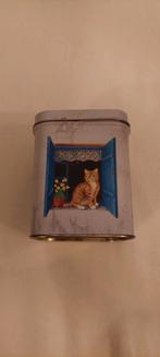 2 BROCANTE KLEINE POEZEN / KATTEN BLIKJES o.a Francy &Cristy, Ophalen of Verzenden