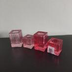 Nieuwe 4-delige Roze Kandelaars Daan Kromhout, Onbekend, Nieuw, Ophalen of Verzenden, Onbekend