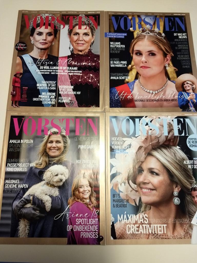 Complete jaargang Vorsten 2025 + Amalia special, Ophalen of Verzenden