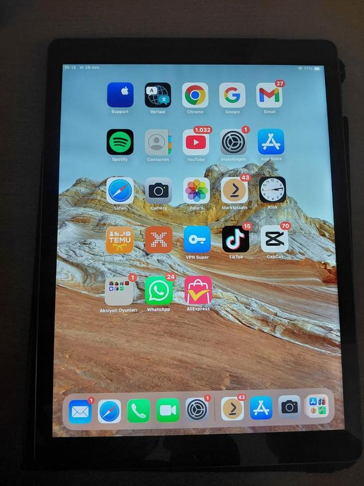IPAD PRO 12.9 inch İN RUIL MOGELIJK HP PROO LAPTOP, Computers en Software, Apple iPads, Gebruikt, Apple iPad Pro, Wi-Fi en Mobiel internet