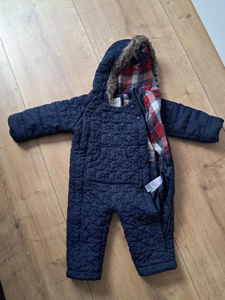 Winter/lente overall maat 12-18 maanden, Kinderen en Baby's, Jongetje of Meisje, M&S, Ophalen of Verzenden, Zo goed als nieuw