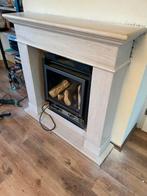 Schouw met gashaard. ( reeds gedemonteerd.), Huis en Inrichting, Haarden, Ophalen, Gebruikt, Inbouwhaard, Gashaard