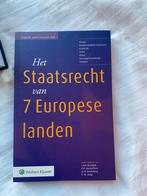 Staatsrecht van 7 Europese landen - negende druk, Ophalen of Verzenden, Beta, Nieuw, WO