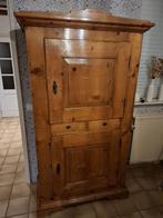 Antieke broodkast / tweedeurs kast / antieke kast, Ophalen, Gebruikt