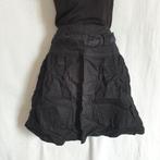 Stoere zwarte korte rok. Mt M. Merk Hemp HoodLamb, Maat 38/40 (M), ., Zwart, Ophalen of Verzenden