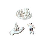 WWII German Winterhilfswerke Pin Set 2, Ophalen of Verzenden, Amerika, Embleem of Badge