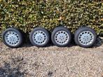Mercedes E klasse velgen met all weatherbanden, Ophalen, 16 inch, 205 mm, Zomerbanden