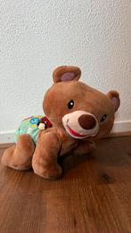 Vtech loop en kruipbeer, Kinderen en Baby's, Speelgoed | Knuffels en Pluche, Ophalen of Verzenden, Zo goed als nieuw, Beer