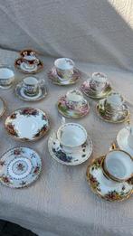 Royal Albert & Windsor theekopjes & schoteltjes, Antiek en Kunst, Antiek | Servies compleet, Ophalen