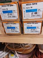 Heco fix plus 5 x 70, 4x 70 en 4 x 55, Ophalen of Verzenden, Nieuw, Overige typen