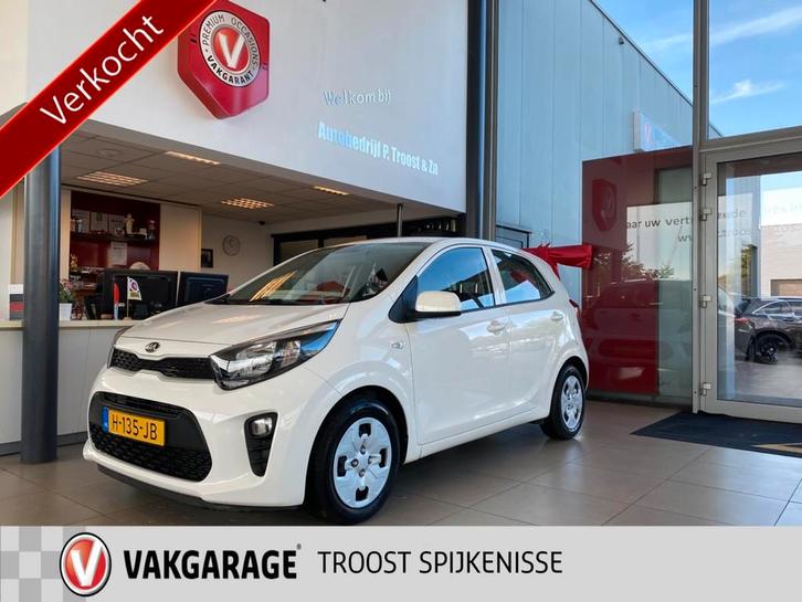 Kia Picanto 1.0 MPi ComfortPlusLine 1e EigenaarDealeronderho, Auto's, Kia, Bedrijf, Te koop, Picanto, ABS, Achteruitrijcamera