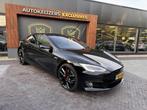 Tesla Model S 100D Black Pack Auto Pilot 21"L.M. Leder Navi, Auto's, Tesla, 100 kWh, Model S, Zwart, 2190 kg