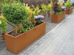 corten bloem bakken, 100 cm of meer, Nieuw, Ophalen of Verzenden, Metaal