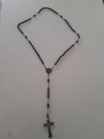 Te koop rozenkrans met mooie blauwe kralen., Antiek en Kunst, Ophalen