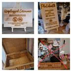 Bruiloft decoratie, Ophalen of Verzenden, Zo goed als nieuw, Versiering, Geboorte of Huwelijk