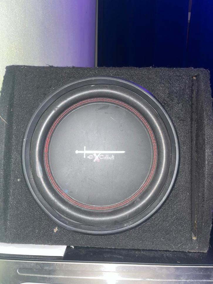 Excalibur subwoofer 1000w, Auto diversen, Autospeakers, Gebruikt, Ophalen of Verzenden