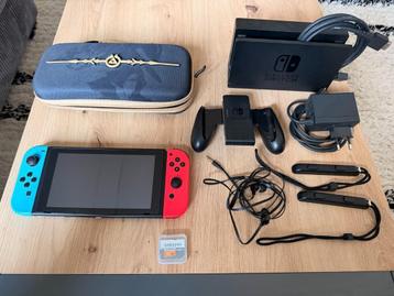 Nintendo Swtich V2 met accesoires | Perfecte staat beschikbaar voor biedingen