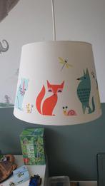 Kinderkamer lamp Ikea, Huis en Inrichting, Lampen | Lampenkappen, Kinderkamer dieren, Rond, Ophalen of Verzenden, Zo goed als nieuw