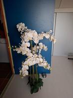 zijden orchidee 1.20 meter, Huis en Inrichting, Woonaccessoires | Kunstplanten en Kunstbloemen, Ophalen, Zo goed als nieuw, Binnen