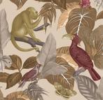 Nieuw jungle behang in plastic - nooit gebruikt!, Ophalen, 10 tot 25 m², Groen