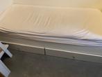 bed 90 x 200 meter, Huis en Inrichting, Slaapkamer | Bedden, Ophalen, 90 cm, Eenpersoons, Wit