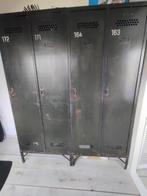 Vintage locker kasten, Huis en Inrichting, Kasten | Kledingkasten, Ophalen, Gebruikt, Vintage, Met hangruimte