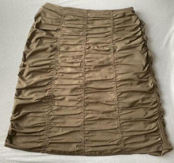 Lisa Campione rok maat 40/42, Kleding | Dames, Rokken, Zo goed als nieuw, Maat 38/40 (M), Bruin, Boven de knie, Ophalen of Verzenden