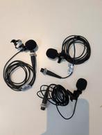 Mipro MU-53L 10mm revers / dasspeld microfoon 3 stuks, Muziek en Instrumenten, Microfoons, Verzenden, Zo goed als nieuw