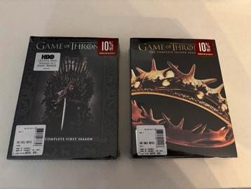 Game of Thrones Seizoen 1 & 2 DVD Boxset nieuw in seal! beschikbaar voor biedingen