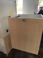 Keukenkastjes - 2x60, 2x50 + hoge kast + combimagnetron, Huis en Inrichting, Keuken | Keukenelementen, Ophalen, Gebruikt, 200 cm of meer