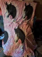 Dekbedovertrek paarden, Ophalen of Verzenden, Eenpersoons, Dekbedovertrek