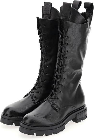 MJUS zwart leren hoge laarzen ritssluiting mt 38 zgan, Kleding | Dames, Schoenen, Zo goed als nieuw, Hoge laarzen, Zwart, Ophalen of Verzenden