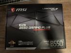 MSI MPG B550 Gaming Plus, Computers en Software, DDR4, Ophalen of Verzenden, Zo goed als nieuw, Socket AM4