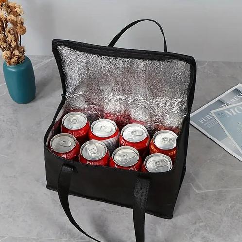 Koeltasjes - Set van 3 (Zwart/Rood), Huis en Inrichting, Keuken | Keukenbenodigdheden, Nieuw, Ophalen of Verzenden