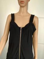 G515 Just B. mt. M=38/40 traveljurk travel jurk travelstof, Kleding | Dames, Maat 38/40 (M), Zwart, Ophalen of Verzenden, Zo goed als nieuw