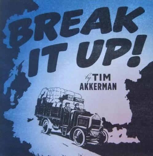 Tim Akkerman - Break It Up! (PROMO), Cd's en Dvd's, Cd Singles, Ophalen of Verzenden