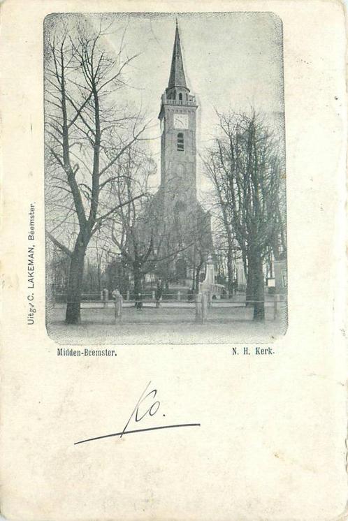 (388-185-041) Middenbeemster Kerk, Verzamelen, Ansichtkaarten | Nederland, Noord-Holland, Verzenden